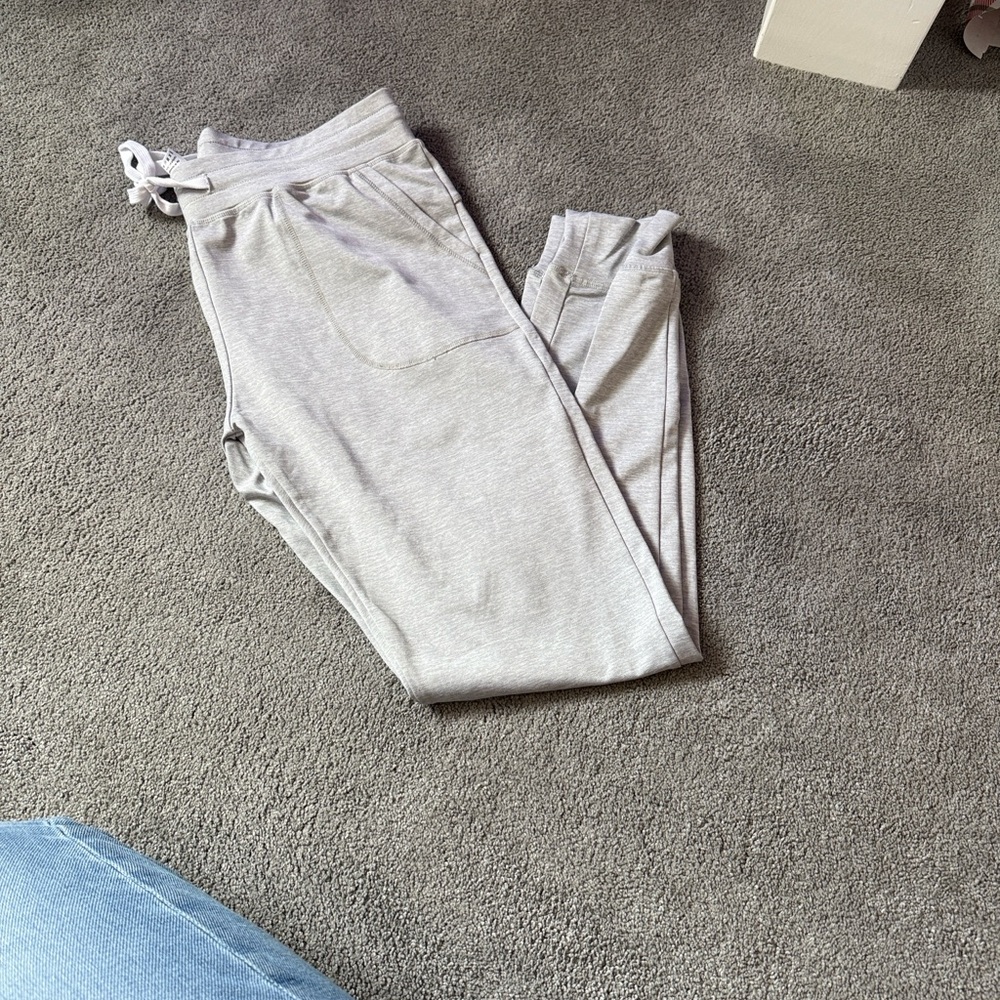 ZYIA Heathered gray Cozy Joggers